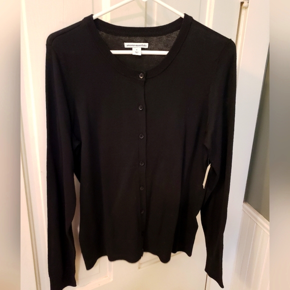 Amazon Essentials Sweaters Amazon Essentials Womens Black Cardigan